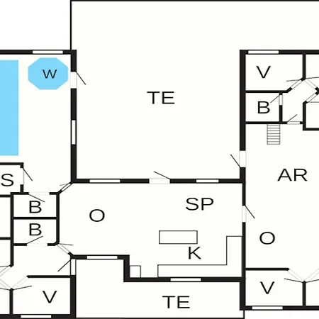 Casa de Férias 5 Star In Nexo Snogebæk